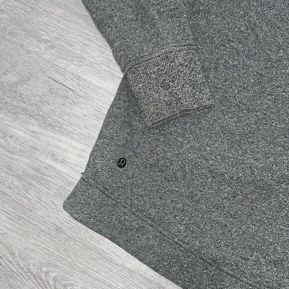 Lululemon Women 8 Split Pullover Hoodie Stretch French Terry Relaxed Pocket Yoga - Picture 4 of 9